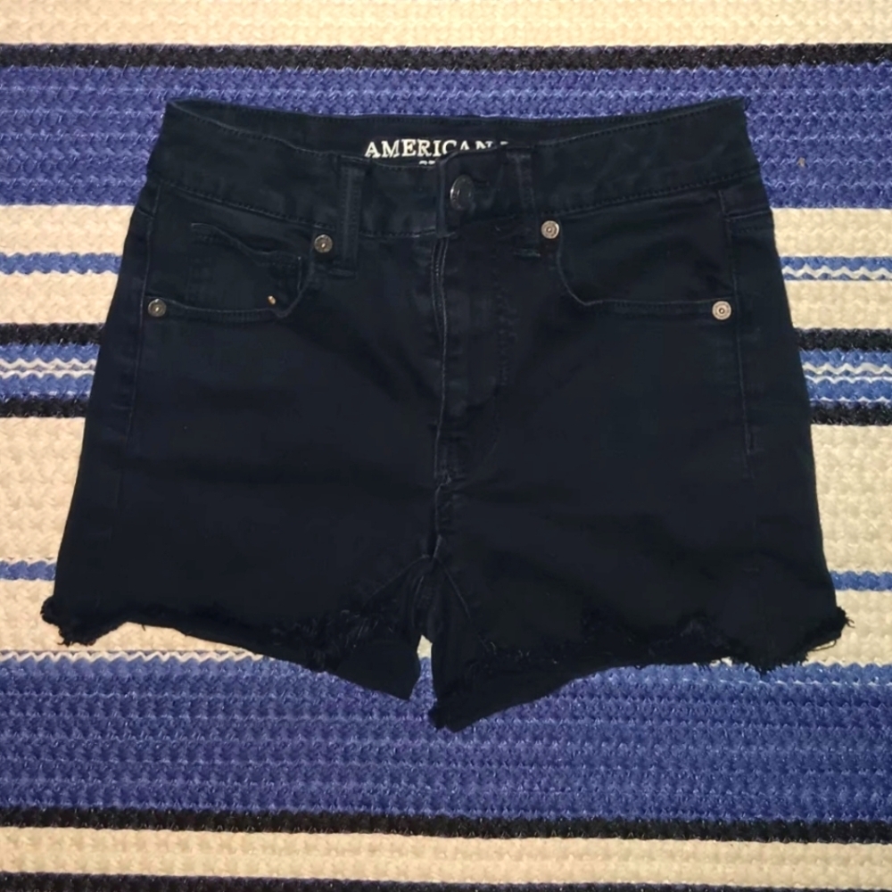 AMERICAN EAGLE NEXT LEVEL STRETCH X SHORTS. HIGH WAIST. WOMENS SIZE 2.